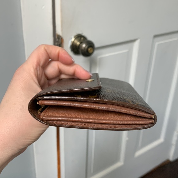 1992 authentic Louis Vuitton monogram Sarah wallet long wallet Continental - Picture 5 of 16